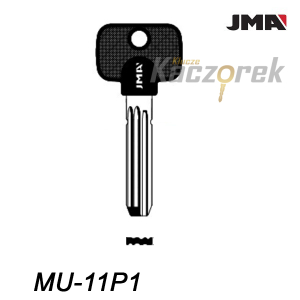 JMA 184 - klucz surowy mosiężny - MU-11P1